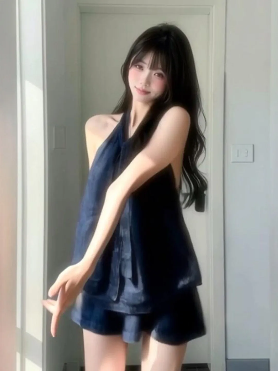 Unique Vintage Two-Piece Set Loose Shorts Strap Tops Elegant Summer Fashion Korean Style round Neckline Comfortable Cotton Blend
Unique Vintage Two-Piece Set Loose Shorts Strap Tops Elegant Summer Fashion Korean Style round Neckline Comfortable Cotton Blend