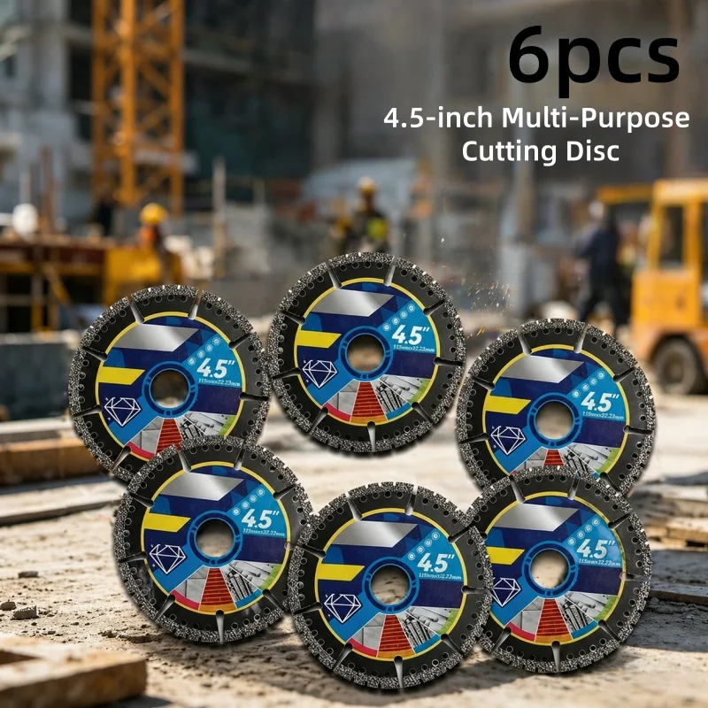 6-piece diamond saw blade set Cuts cleanly without chipping and stays sharp for a long time. Ideal for cutting marble.
6-piece diamond saw blade set Cuts cleanly without chipping and stays sharp for a long time. Ideal for cutting marble.