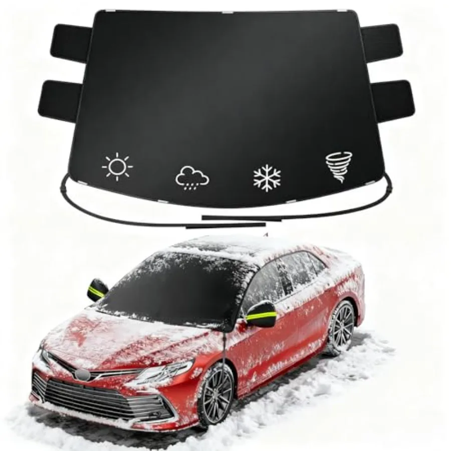 2026 Upgrade Car Windshield Cover for Ice and Snow Windshield Snow Cover for Winter Snow and Frost 600D HeavyDuty agnetic AntiH
2026 Upgrade Car Windshield Cover for Ice and Snow Windshield Snow Cover for Winter Snow and Frost 600D HeavyDuty agnetic AntiH