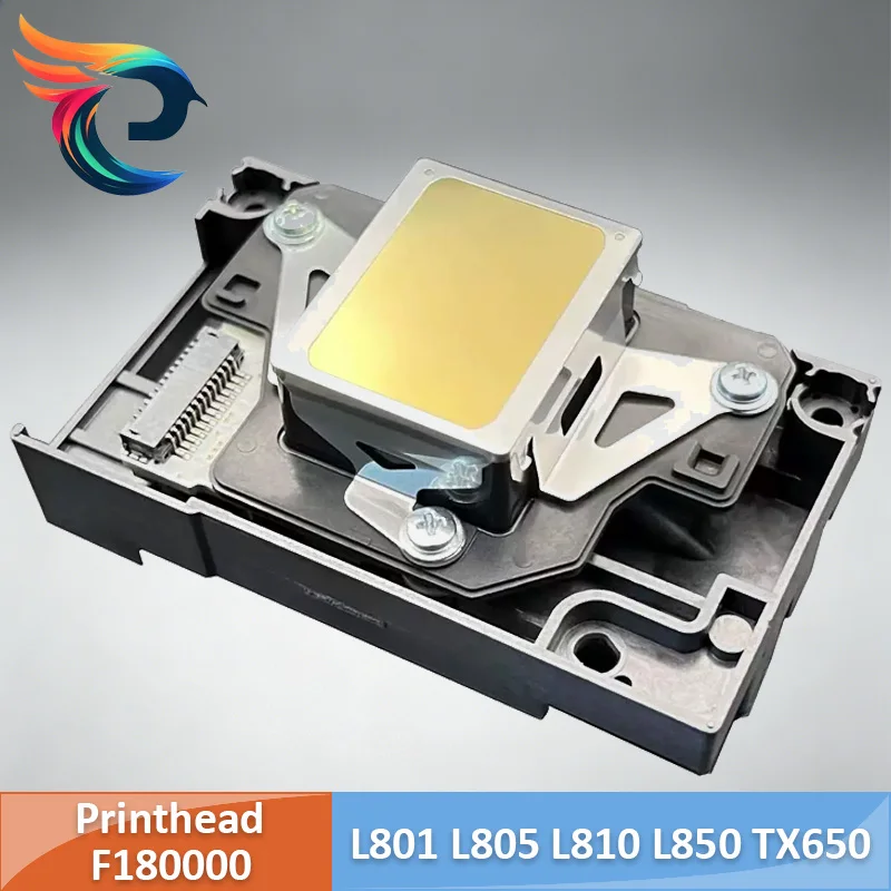 Original F180000 Printer Head Printhead for Epson R280 R285 R290 R330 L801 L805 L810 L850 TX650 TX659 P50 P60 T50 T60 A50 T59 P
Original F180000 Printer Head Printhead for Epson R280 R285 R290 R330 L801 L805 L810 L850 TX650 TX659 P50 P60 T50 T60 A50 T59 P