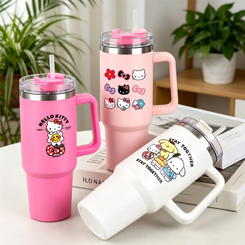 1000ml Hello Kitty Straw Cup Printing Stainless Steel Thermos Kettle Winter Water Bottle Office Portable Large Capacity Mug Gift
1000ml Hello Kitty Straw Cup Printing Stainless Steel Thermos Kettle Winter Water Bottle Office Portable Large Capacity Mug Gift