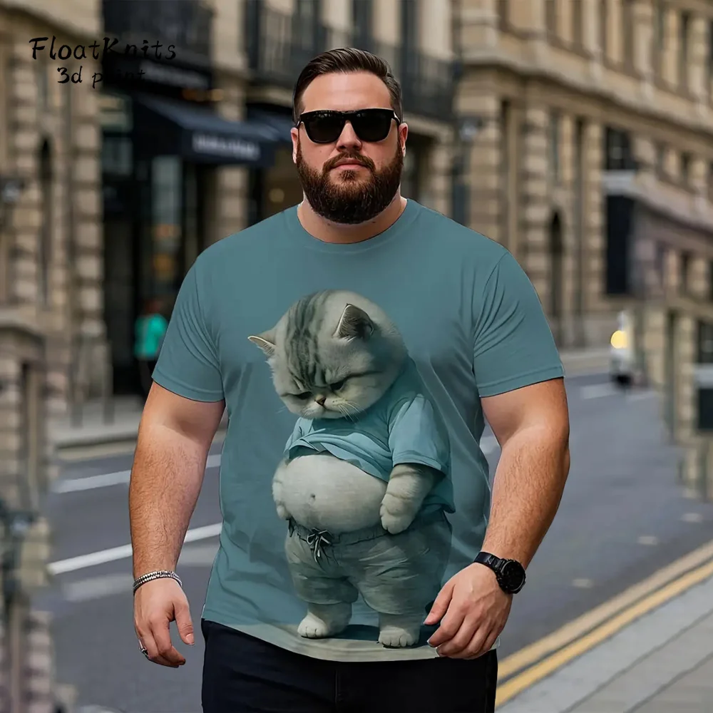 Cat Graphic T-Shirt Summer Men's Clothes O-Neck Men Short Sleeve Tee Casual Funny Men's Clothing Fashion Oversized T-Shirt Tops
Cat Graphic T-Shirt Summer Men's Clothes O-Neck Men Short Sleeve Tee Casual Funny Men's Clothing Fashion Oversized T-Shirt Tops