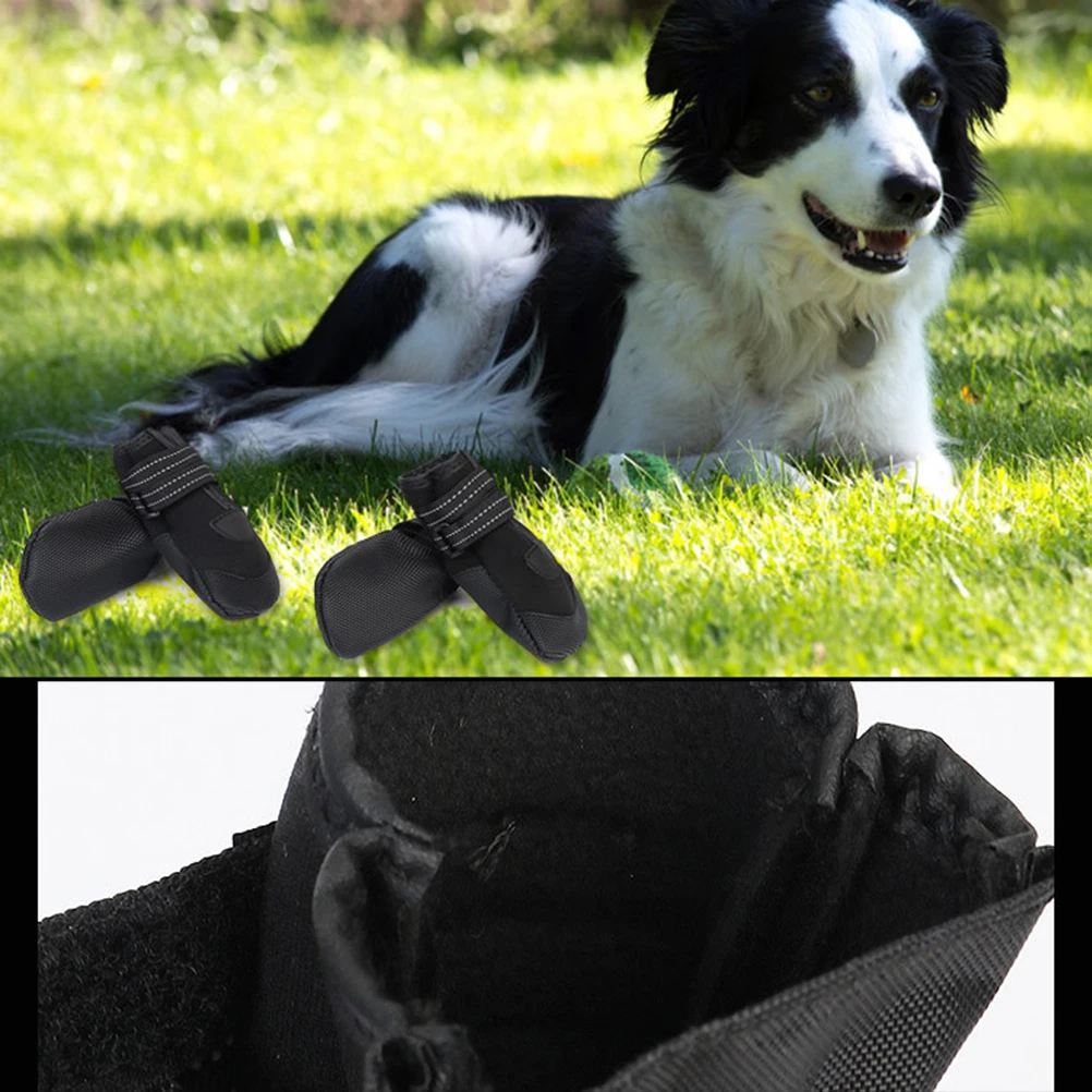 4 Pcs Waterproof and Warm Shoes Pet Boots Non-slip Dog Earth Tones Walking Dogs Pets 
4 Pcs Waterproof and Warm Shoes Pet Boots Non-slip Dog Earth Tones Walking Dogs Pets