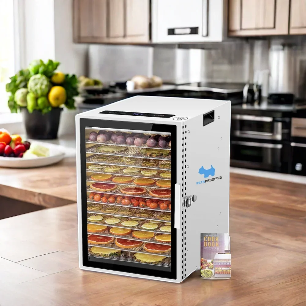 New 220V Digital Commercial Food Dehydrator Home Use Fruit And Vegetable Drying Oven Machinery For Restaurant And Home Use
New 220V Digital Commercial Food Dehydrator Home Use Fruit And Vegetable Drying Oven Machinery For Restaurant And Home Use