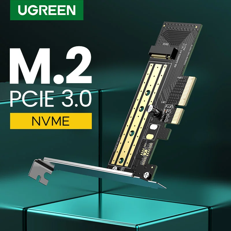 UGREEN PCIE to M2 Adapter NVMe M.2 PCI Express Adapter 32Gbps PCI-E Card x4/8/16 M&B Key SSD Computer Expansion Add On Cards
UGREEN PCIE to M2 Adapter NVMe M.2 PCI Express Adapter 32Gbps PCI-E Card x4/8/16 M&B Key SSD Computer Expansion Add On Cards
