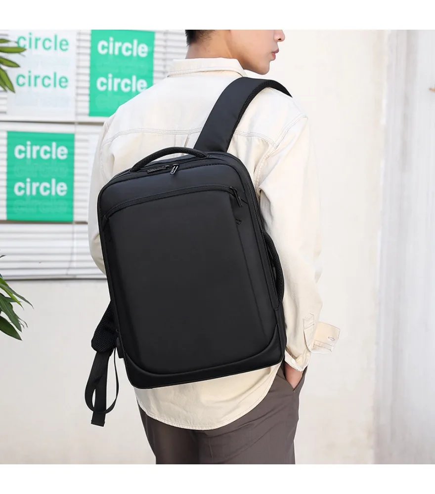 Large capacity commuting business trip 15.6 inch laptop backpack schoolbag backpack men's texture
Large capacity commuting business trip 15.6 inch laptop backpack schoolbag backpack men's texture