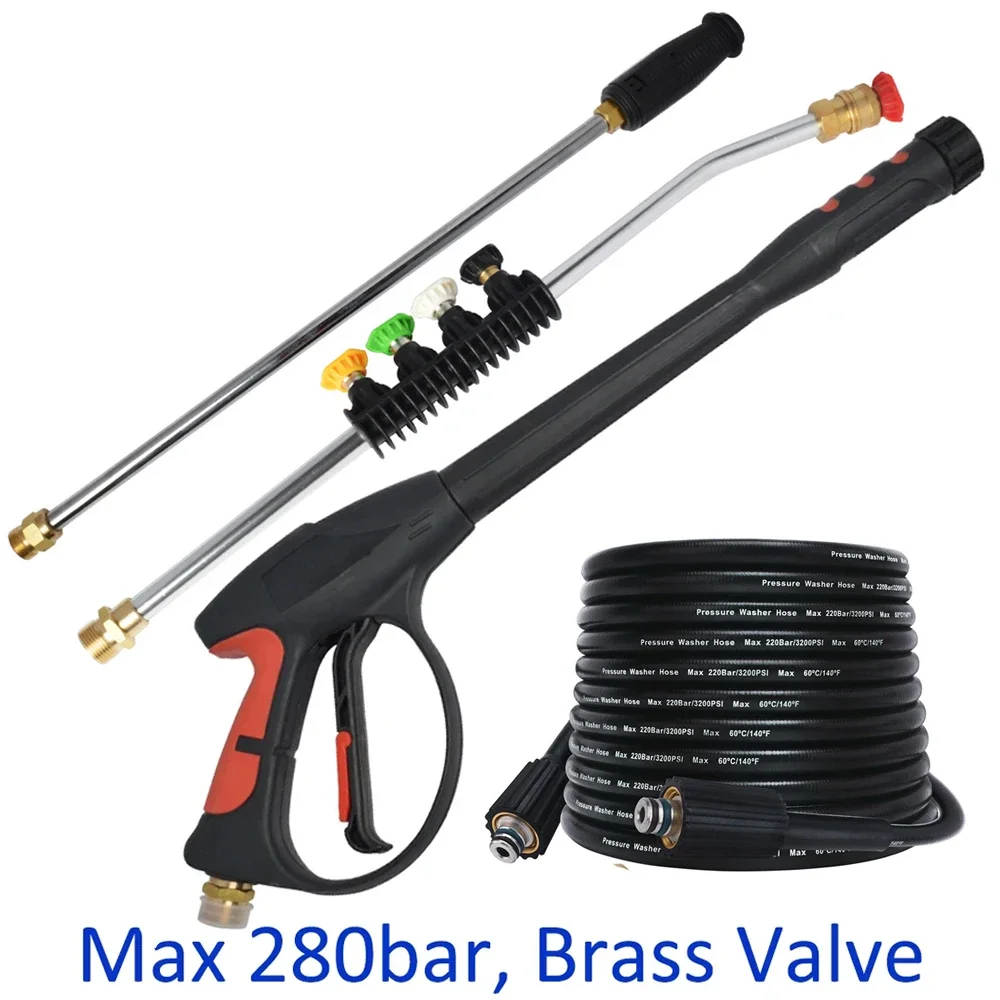 High quality pressure washer gun 280bar High Pressure Water Spray Gun Pistol Replacement car washer jet water gun M22 Inlet
High quality pressure washer gun 280bar High Pressure Water Spray Gun Pistol Replacement car washer jet water gun M22 Inlet