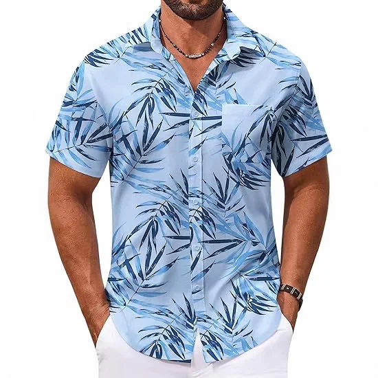 Beach Surfing Men's Shirt European and American 3D Digital Geometry Hawaiian Print Short Sleeved Shirt
Beach Surfing Men's Shirt European and American 3D Digital Geometry Hawaiian Print Short Sleeved Shirt