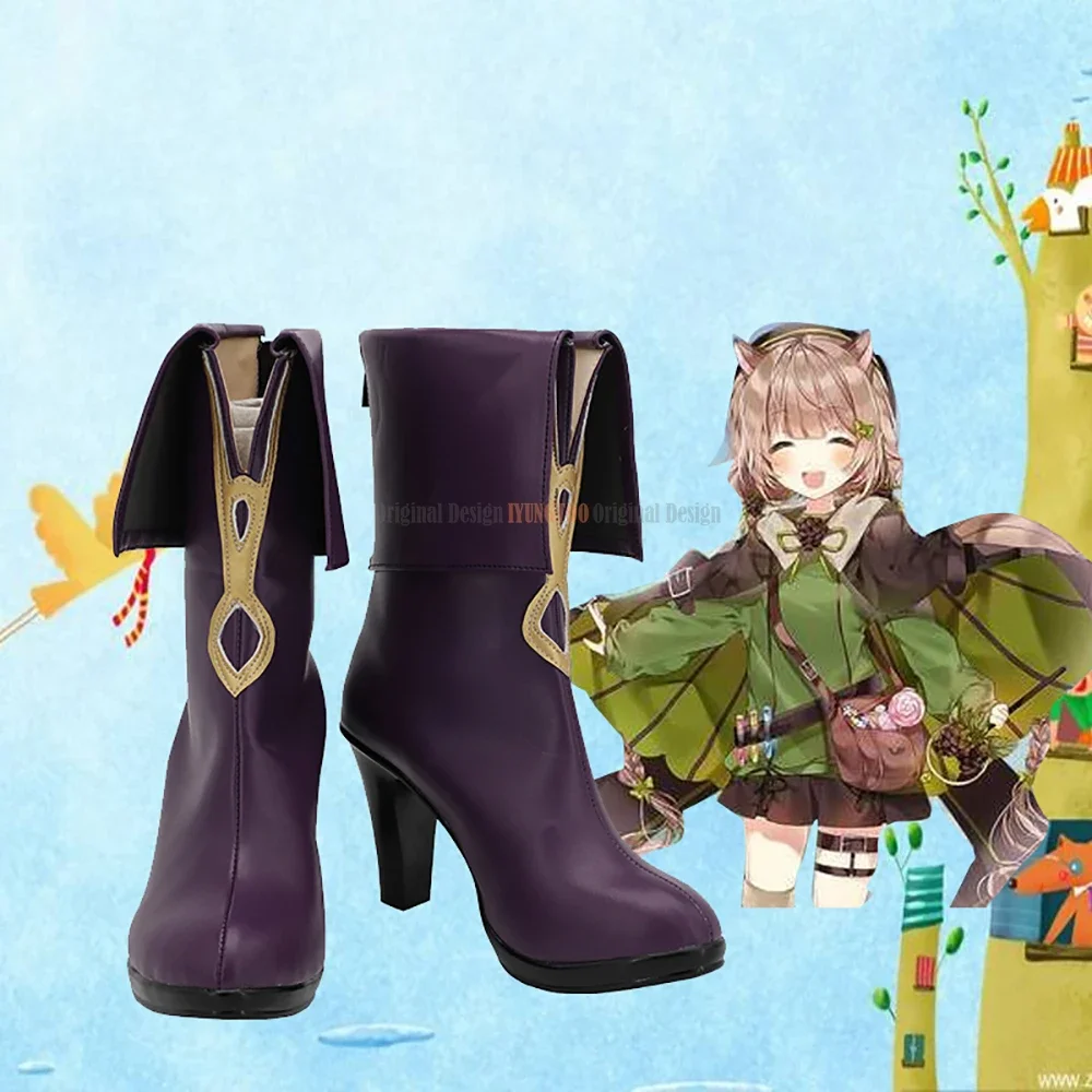 Red Pride of Eden Anlore Cosplay Boots High Heel Purple Shoes Halloween Carnival Cosplay Costume Accessories
Red Pride of Eden Anlore Cosplay Boots High Heel Purple Shoes Halloween Carnival Cosplay Costume Accessories