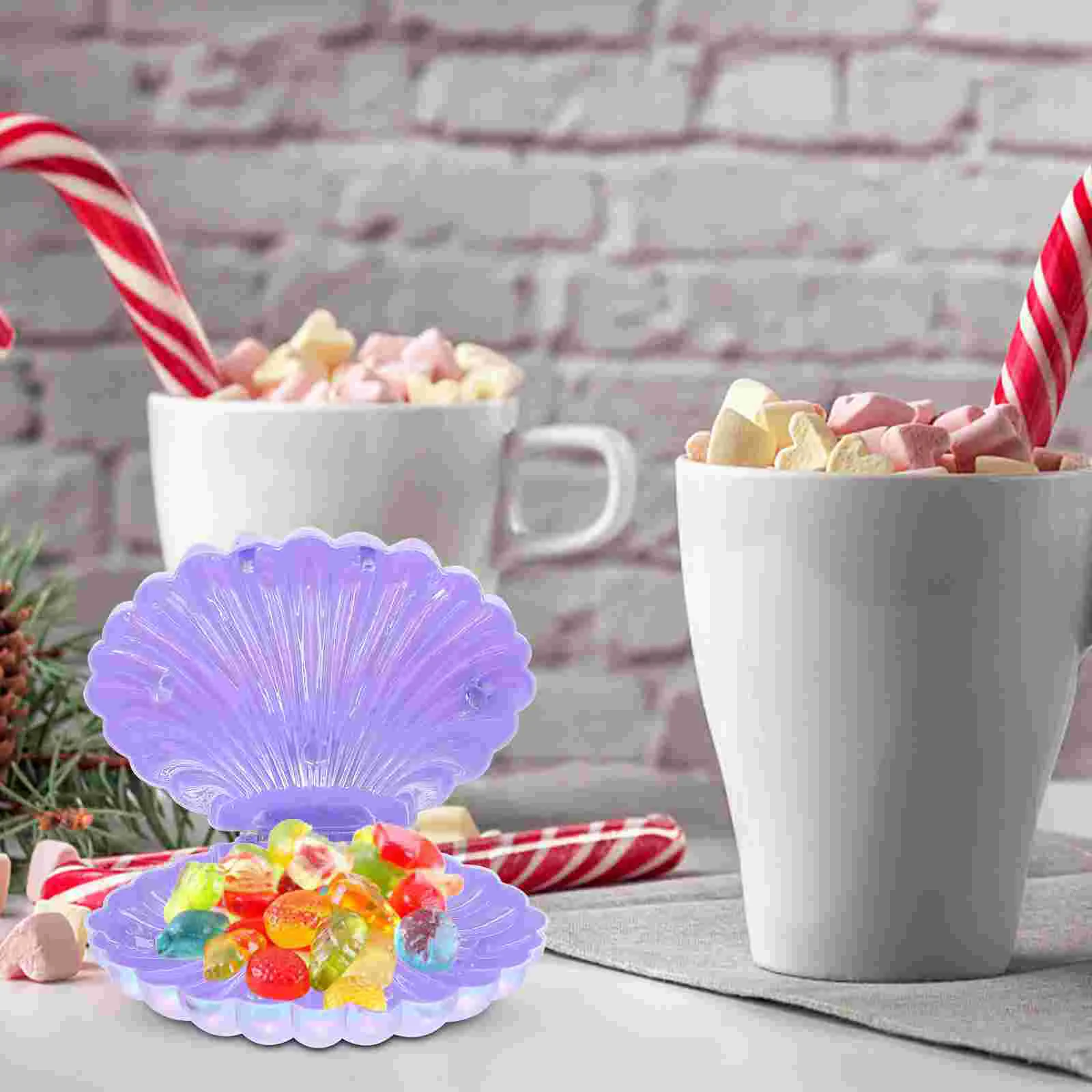 10 Pcs Shells Candy Box Party Favor Containers Gift Boxes Small Jar Purple for Bride
10 Pcs Shells Candy Box Party Favor Containers Gift Boxes Small Jar Purple for Bride