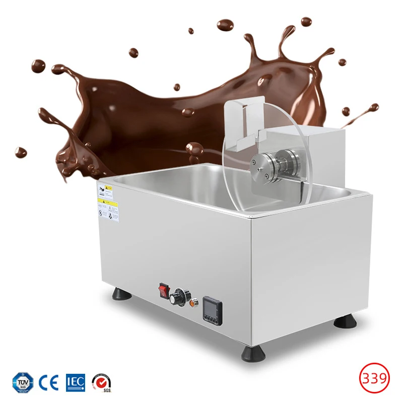 14L Chocolate Melter | Drum-Style Commercial Chocolate Tempering Machine | For Cake and Dessert Making | Chocolate Holding
14L Chocolate Melter | Drum-Style Commercial Chocolate Tempering Machine | For Cake and Dessert Making | Chocolate Holding