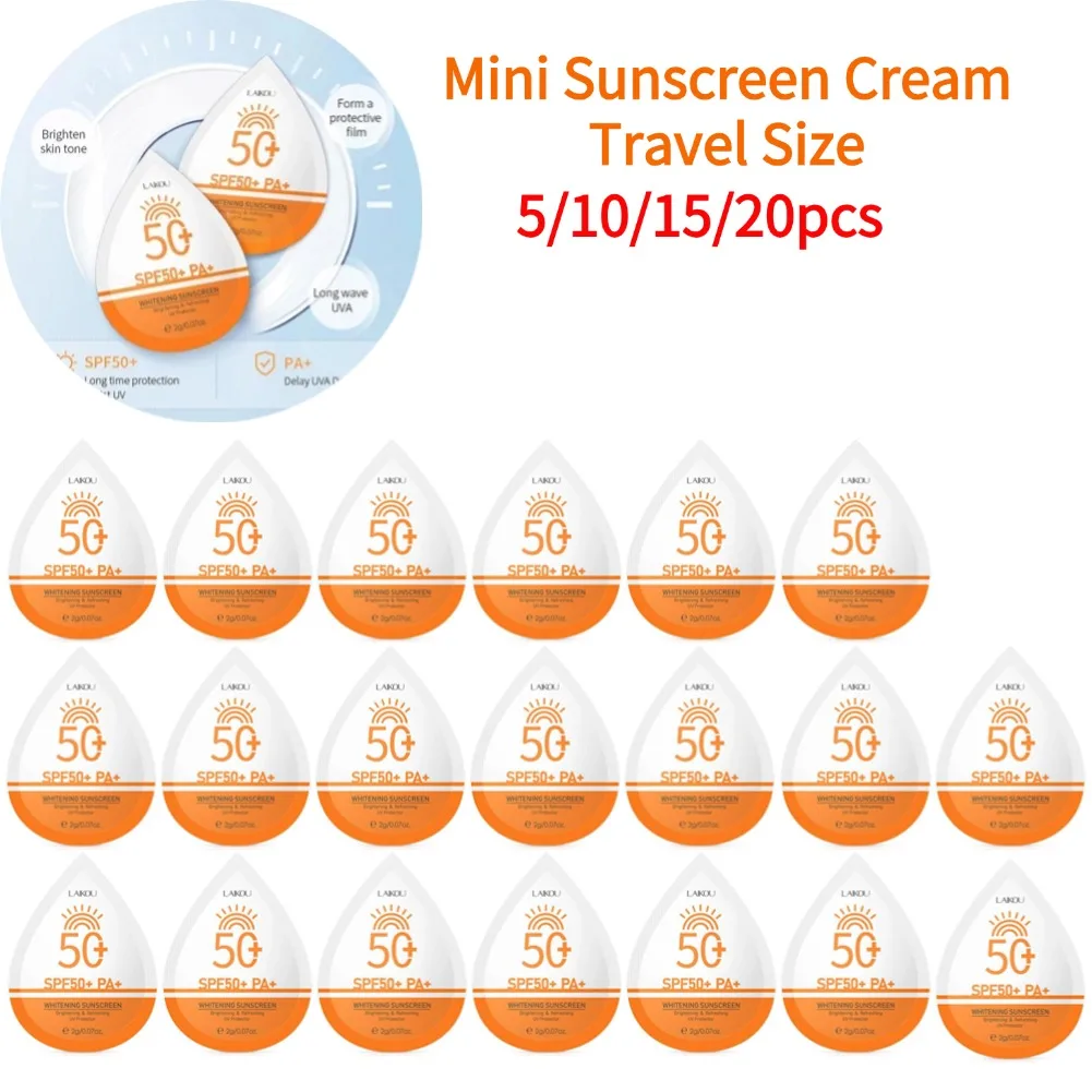 2 г мини-солнцезащитный крем для путешествий, размер SPF50 + PA + солнцезащитные кремы для лица для лица, пляжа, контроль жирности, осветляющий влажный праймер
2 г мини-солнцезащитный крем для путешествий, размер SPF50 + PA + солнцезащитные кремы для лица для лица, пляжа, контроль жирности, осветляющий влажный праймер
