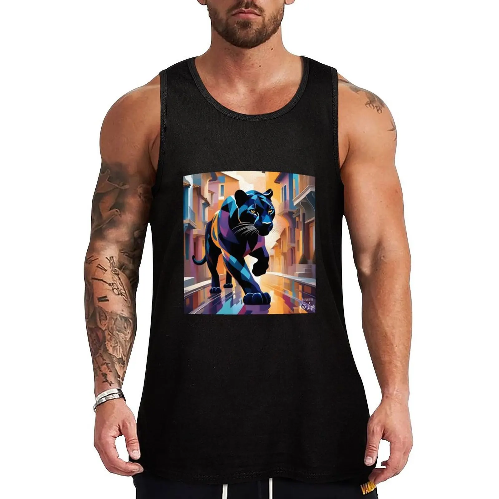 City Panther Tank Top Basic Everyday Tank Top Regular Fit Soft Undershirt
City Panther Tank Top Basic Everyday Tank Top Regular Fit Soft Undershirt