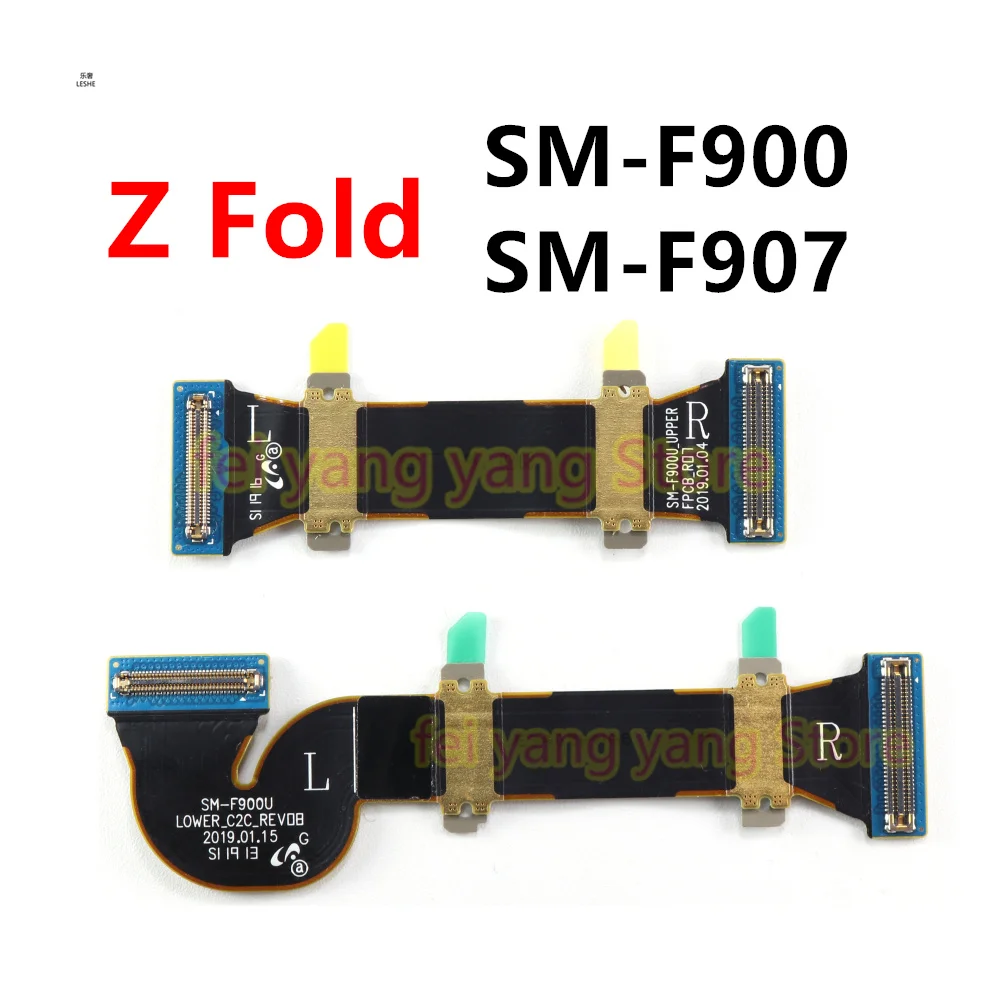 Разъем материнской платы, гибкий кабель для Samsung Galaxy Z Fold 5G SM-F900 SM-F907 Z Fold, разъем ЖК-дисплея, гибкий кабель, запасные части 
Разъем материнской платы, гибкий кабель для Samsung Galaxy Z Fold 5G SM-F900 SM-F907 Z Fold, разъем ЖК-дисплея, гибкий кабель, запасные части