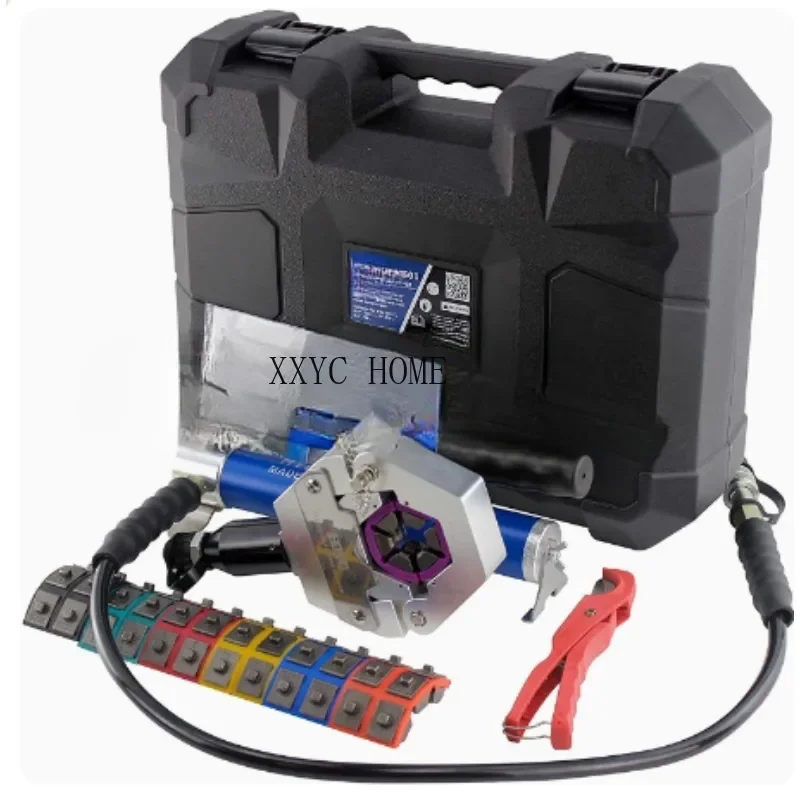 Hydraulic Hose Crimper Hydra-Krimp Air Conditioning Repaire A/C Hydraulic Hose Crimping Tool,Suit for Narrow Space
Hydraulic Hose Crimper Hydra-Krimp Air Conditioning Repaire A/C Hydraulic Hose Crimping Tool,Suit for Narrow Space