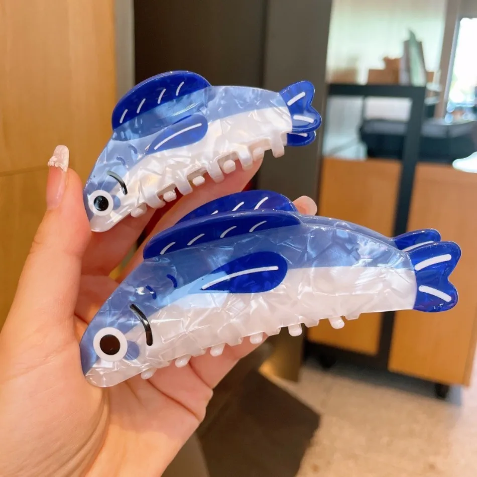 2PCS Blue Shark Grab Clip Female Senior Sense 2025 New High-end Big Hairpin Back Head Shark Clip Hairpin Clip Hair Claw ZX07
2PCS Blue Shark Grab Clip Female Senior Sense 2025 New High-end Big Hairpin Back Head Shark Clip Hairpin Clip Hair Claw ZX07
