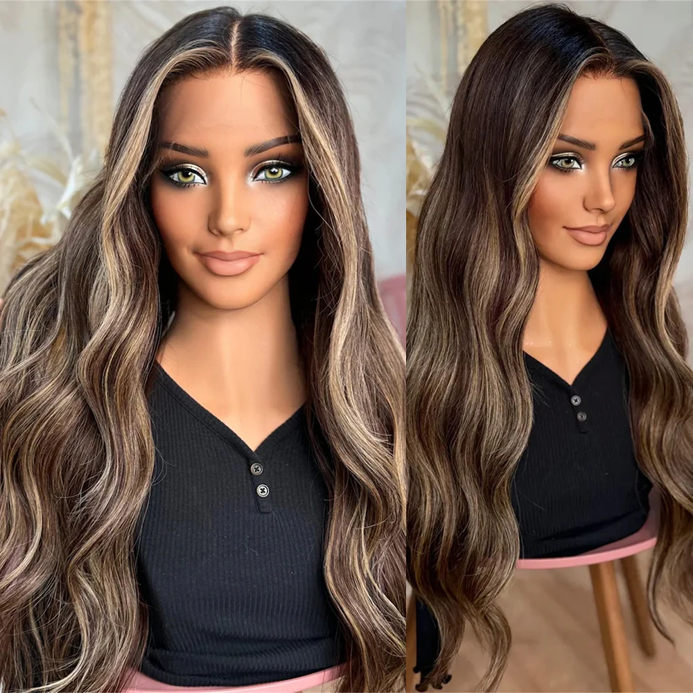 Женский парик фронта шнурка Коричневый темно-русый парик Длинные волнистые блики Высокое качество Синтетические волосы Брюнетка Парики Косплей Ежедневное использование
Женский парик фронта шнурка Коричневый темно-русый парик Длинные волнистые блики Высокое качество Синтетические волосы Брюнетка Парики Косплей Ежедневное использование