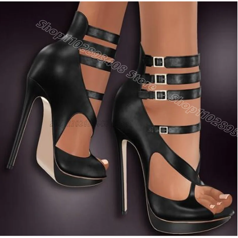 Black Platform Ankle Buckle Sexy Sandals Stiletto Leather Summer New Fashion Women Party Dress Sandals 2025 Zapatos Para Mujere
Black Platform Ankle Buckle Sexy Sandals Stiletto Leather Summer New Fashion Women Party Dress Sandals 2025 Zapatos Para Mujere