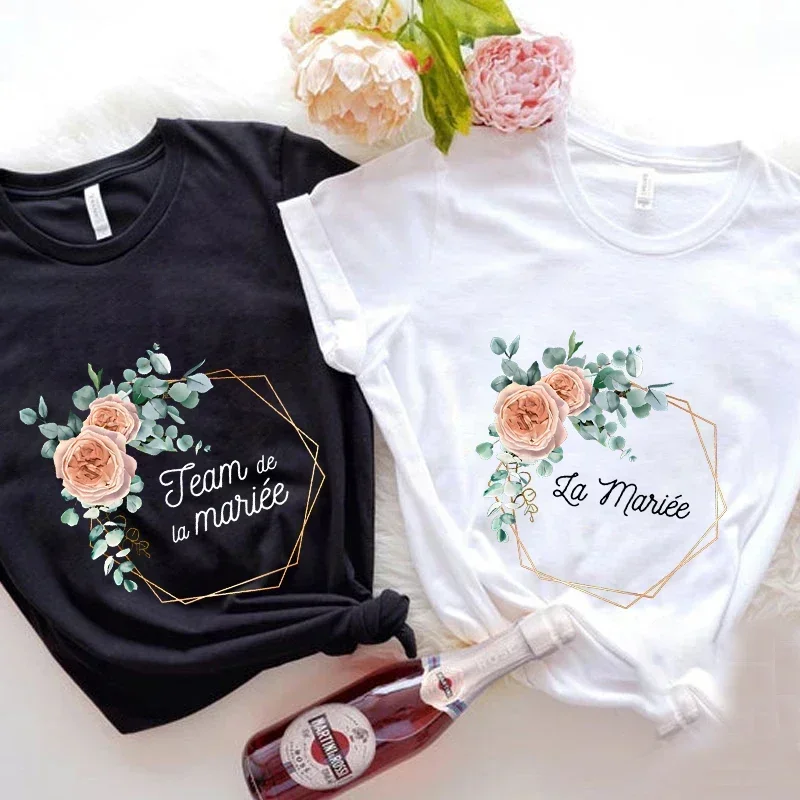 Pop Single Farewell Bachelorette Hen Party Tees Shirt EVJF Future Bride Tshirt Team Bride T-shirt Bridesmaid Bridal Wedding Tops
Pop Single Farewell Bachelorette Hen Party Tees Shirt EVJF Future Bride Tshirt Team Bride T-shirt Bridesmaid Bridal Wedding Tops
