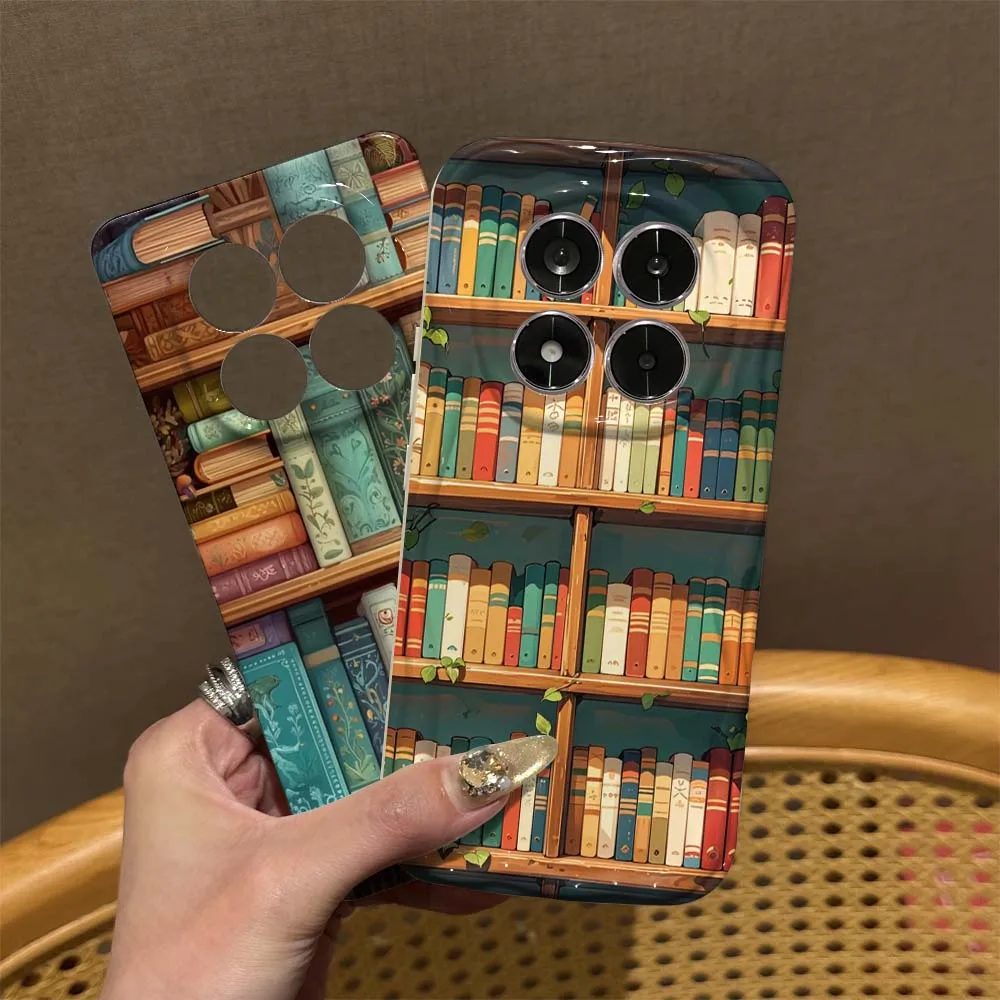 Cartoon Creative Bookcase For Xiaomi Redmi Note 15 14 13 12 11Pro Plus Feilin Phone Case Wave Oil Phone Case Cover
Cartoon Creative Bookcase For Xiaomi Redmi Note 15 14 13 12 11Pro Plus Feilin Phone Case Wave Oil Phone Case Cover