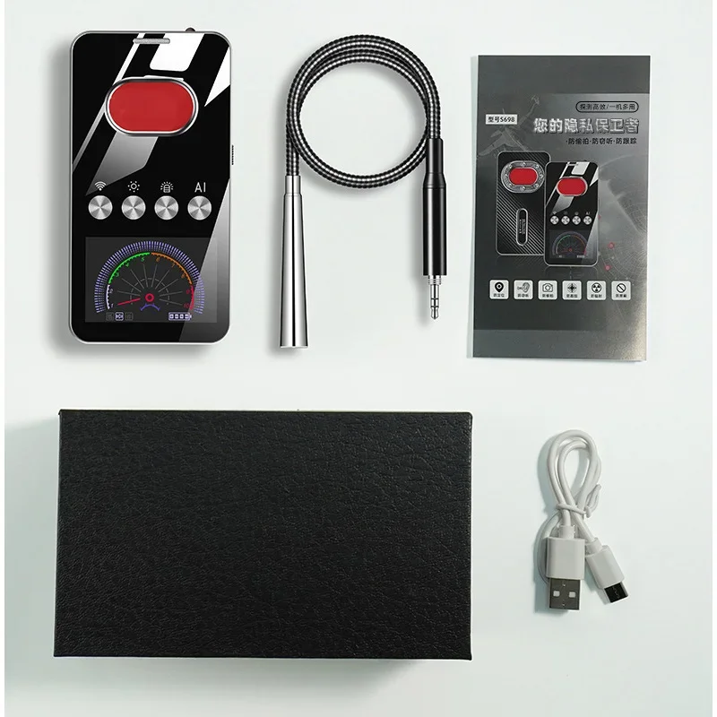 Hidden Camera Detector hotel Camera Scanner Anti Peeping Wireless GPS Signal Detect Night Vision Camera Detection RF Spy Device
Hidden Camera Detector hotel Camera Scanner Anti Peeping Wireless GPS Signal Detect Night Vision Camera Detection RF Spy Device