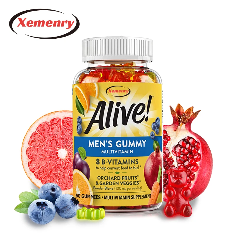 Men's Multivitamin Gummies - Supports Energy Metabolism and Muscle Function, and Enhances Immunity
Men's Multivitamin Gummies - Supports Energy Metabolism and Muscle Function, and Enhances Immunity
