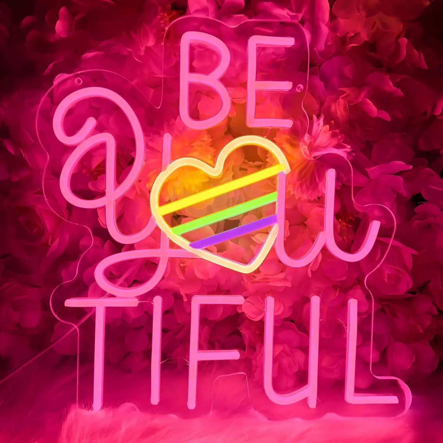 Party Neon Sign Beautiful LED Decor Trendy warm neon, USB powered, healing series
Party Neon Sign Beautiful LED Decor Trendy warm neon, USB powered, healing series