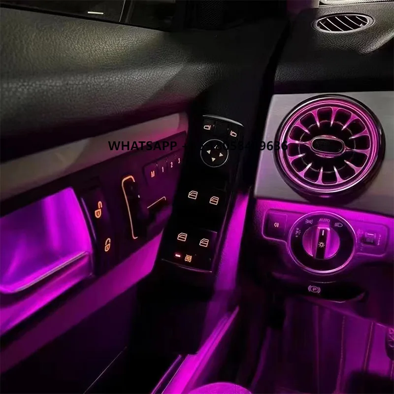 New 12 Colors Ambient LED Lights for Benz Air Vent Turbine Nozzle Lamp W205/C-CLASS/X253/GLC-CLASS Car Accsesories Ambient Light
New 12 Colors Ambient LED Lights for Benz Air Vent Turbine Nozzle Lamp W205/C-CLASS/X253/GLC-CLASS Car Accsesories Ambient Light