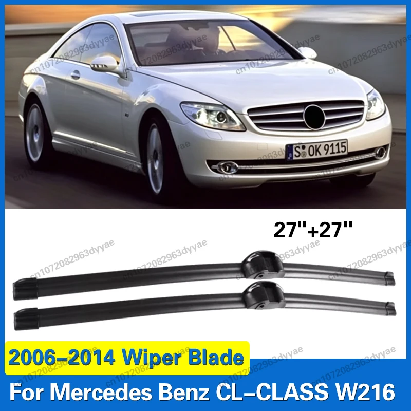 Для Mercedes-Benz CL 550 4MATIC 600 63 65 AMG W216 C216 2006-2014 (левый руль) — Аксессуары для передних стеклоочистителей, щетки стеклоочистителя лобового стекла
Для Mercedes-Benz CL 550 4MATIC 600 63 65 AMG W216 C216 2006-2014 (левый руль) — Аксессуары для передних стеклоочистителей, щетки стеклоочистителя лобового стекла