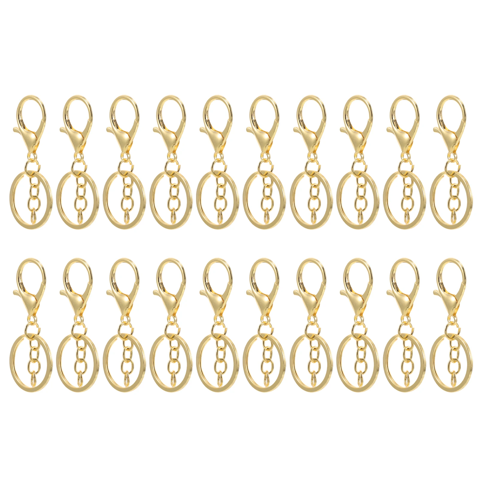 20 Pcs Key Chain Clips Heavy Duty Metal Keychain Rings Jewelry Making Lobster Claw Clasps Hooks DIY Accessories Long Lasting
20 Pcs Key Chain Clips Heavy Duty Metal Keychain Rings Jewelry Making Lobster Claw Clasps Hooks DIY Accessories Long Lasting