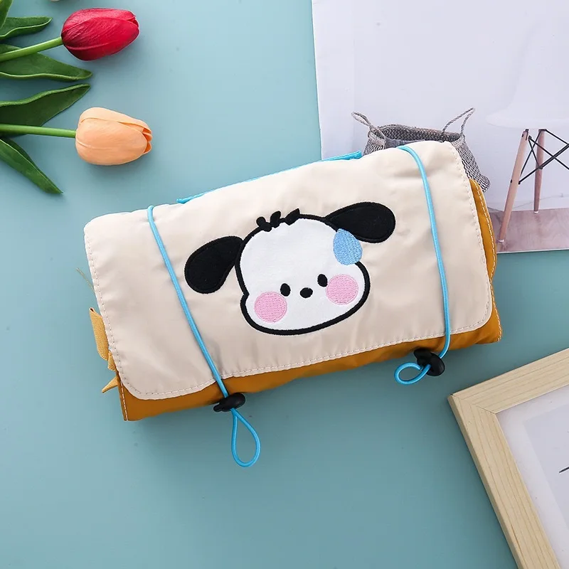Cute Dog Embroidery Roll-up Cosmetic Bag, Multi-pocket Hanging Travel Organizer
Cute Dog Embroidery Roll-up Cosmetic Bag, Multi-pocket Hanging Travel Organizer