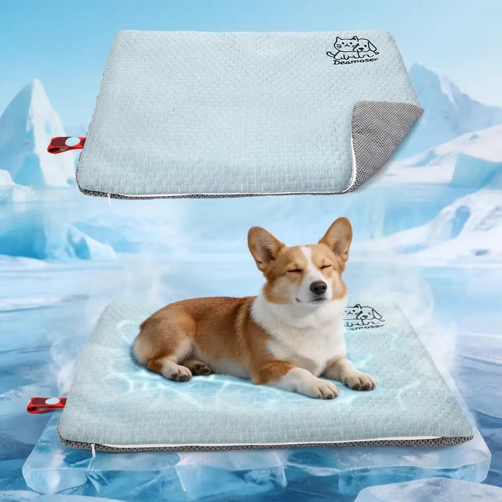 Bilateral Cooling Mat for Pets - Washable, Portable, Suitable for Crates, Cars, Strollers, All Seasons
Bilateral Cooling Mat for Pets - Washable, Portable, Suitable for Crates, Cars, Strollers, All Seasons