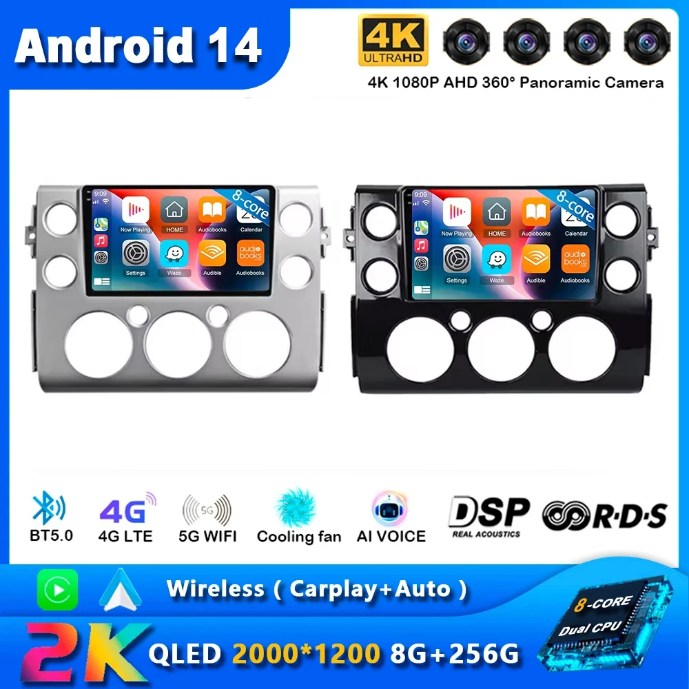 Android14 Car Radio For Toyota FJ Cruiser J15 2006 - 2020 Navigation GPS Multimedia Video Player Stereo Wireless Carplay Auto 4G
Android14 Car Radio For Toyota FJ Cruiser J15 2006 - 2020 Navigation GPS Multimedia Video Player Stereo Wireless Carplay Auto 4G