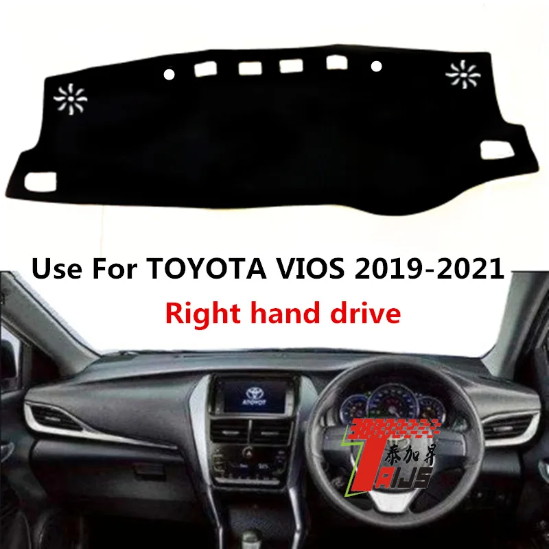 TAIJS factory high quality anti-dirty Suede dashboard cover for Toyota VIOS 2019-2021 Right-hand drive hot selling
TAIJS factory high quality anti-dirty Suede dashboard cover for Toyota VIOS 2019-2021 Right-hand drive hot selling