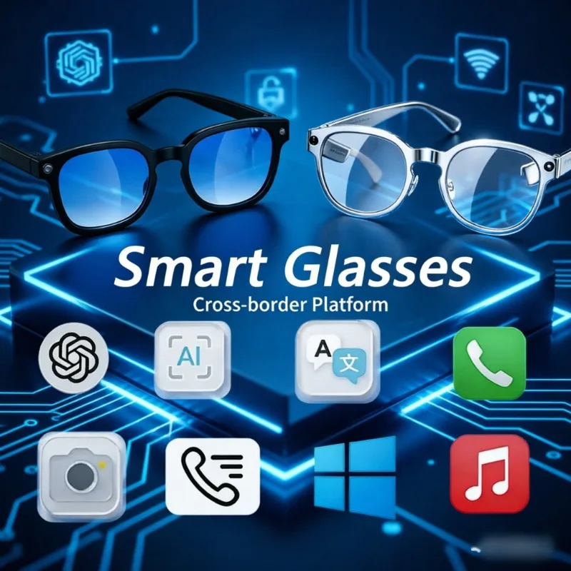 AI Translation Smart Sunglasses 8MP HD Camera Bluetooth Call Music Hands-Free Glasses
AI Translation Smart Sunglasses 8MP HD Camera Bluetooth Call Music Hands-Free Glasses