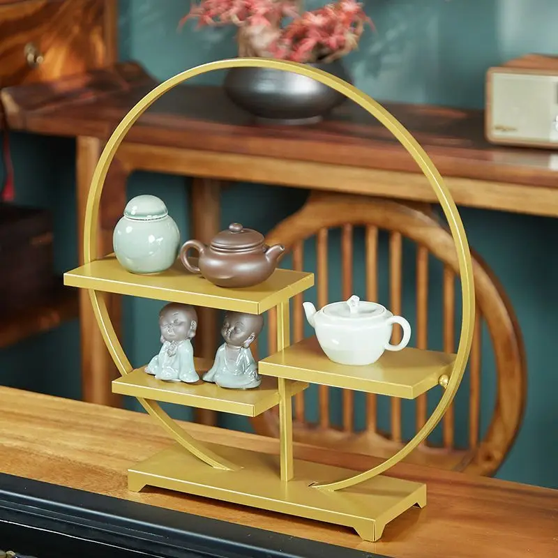 Metal Storage Rack Jewelry Rack Decoration Display Rack Tea Set Rack Handmade Storage Rack Iron Circular White Black Golden
Metal Storage Rack Jewelry Rack Decoration Display Rack Tea Set Rack Handmade Storage Rack Iron Circular White Black Golden
