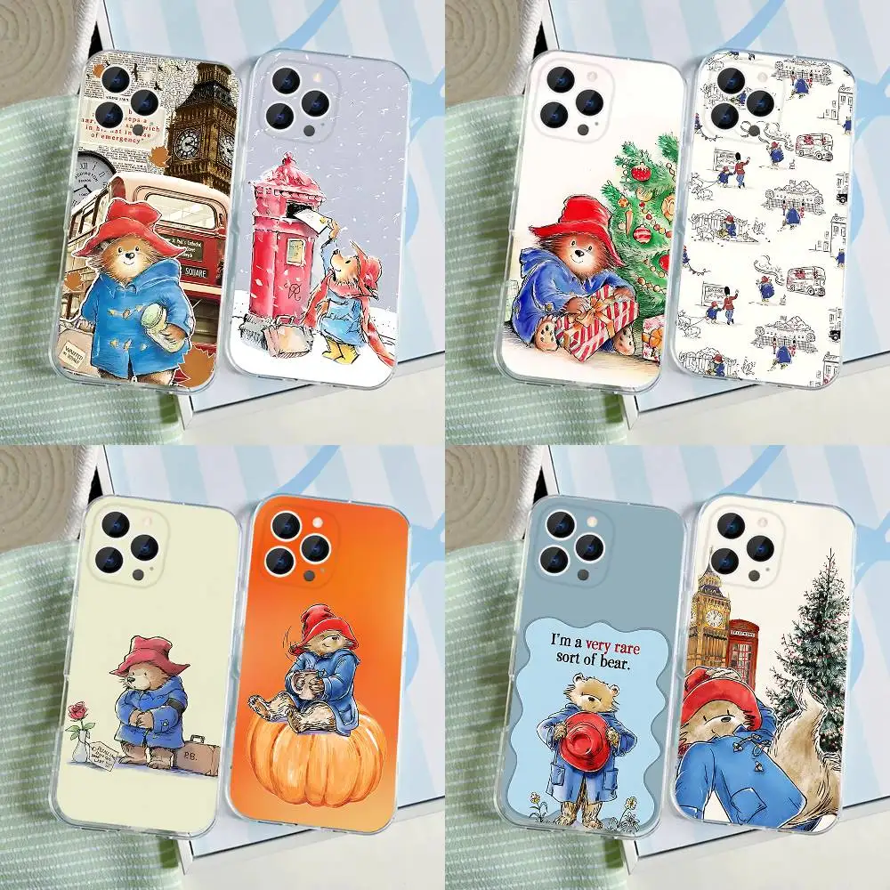 Cute P-PaddinGton B-Bear Transparent soft case for iPhone 17,16,15,14,13,12,11,Pro,Max,Plus, X,XS,XR,SE4,E Mini
Cute P-PaddinGton B-Bear Transparent soft case for iPhone 17,16,15,14,13,12,11,Pro,Max,Plus, X,XS,XR,SE4,E Mini