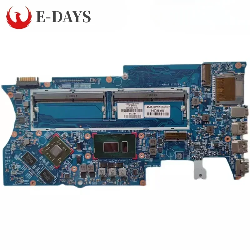 For HP Pavilion X360 15-BR Motherboard 16874-1 448.00C106.001 Mainboard CPU I5-8250U I7-8550U GPU R7 M530 100% Tested OKhigh Qua
For HP Pavilion X360 15-BR Motherboard 16874-1 448.00C106.001 Mainboard CPU I5-8250U I7-8550U GPU R7 M530 100% Tested OKhigh Qua
