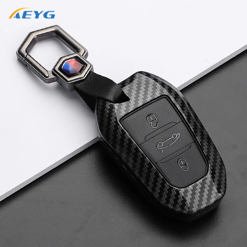 ABS Carbon Fiber Car Key Case Cover For Peugeot 308 408 508 2008 3008 4008 5008 For Citroen C4 C6 C3-XR Keychain Accessories
ABS Carbon Fiber Car Key Case Cover For Peugeot 308 408 508 2008 3008 4008 5008 For Citroen C4 C6 C3-XR Keychain Accessories