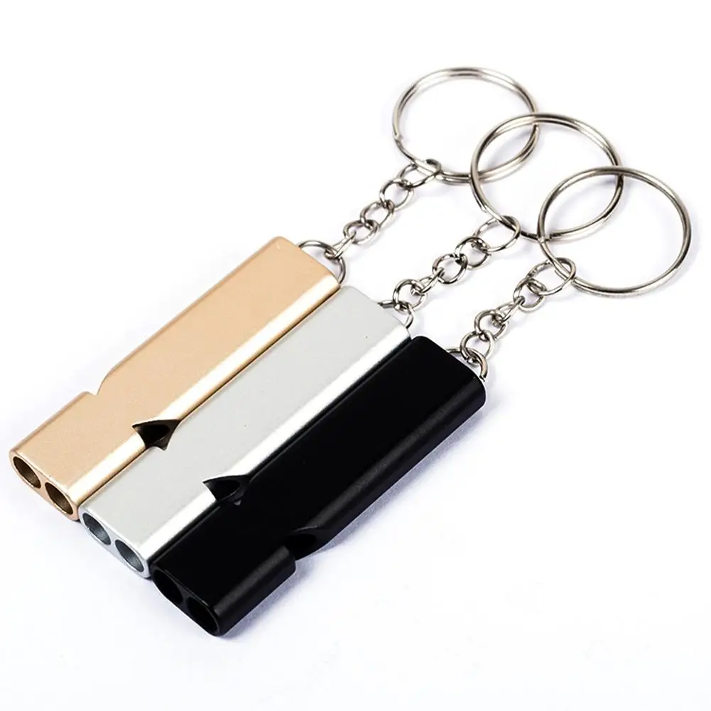 3PCS Outdoor Survival Whistle Aluminum Alloy Double Tube Dual-Frequency High Volume First Aid Whistle Outdoors Tool
3PCS Outdoor Survival Whistle Aluminum Alloy Double Tube Dual-Frequency High Volume First Aid Whistle Outdoors Tool