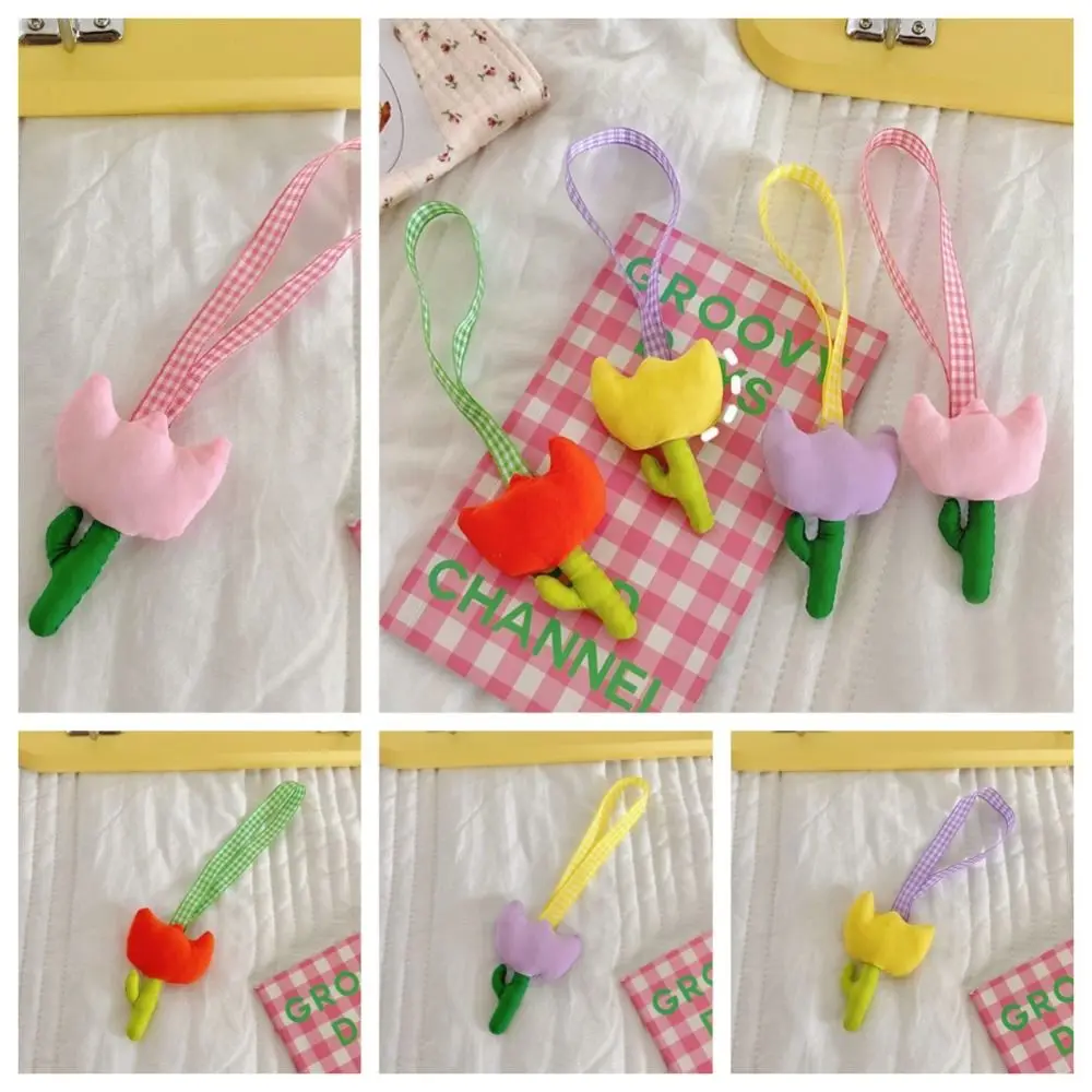Funny Korean Style Flower Keychain Plush Stuffed Cute Tulip Plush Keyring Soft Colorful Tartan Tulip Pendant Earphone Case
Funny Korean Style Flower Keychain Plush Stuffed Cute Tulip Plush Keyring Soft Colorful Tartan Tulip Pendant Earphone Case