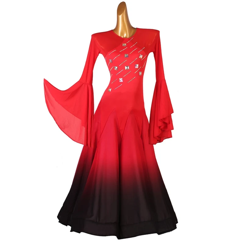 2023 New National Standard Dance High-End Dress Large Swing Skirt Gradient Color Ballroom Dance Competition Clothing DQL8799
2023 New National Standard Dance High-End Dress Large Swing Skirt Gradient Color Ballroom Dance Competition Clothing DQL8799