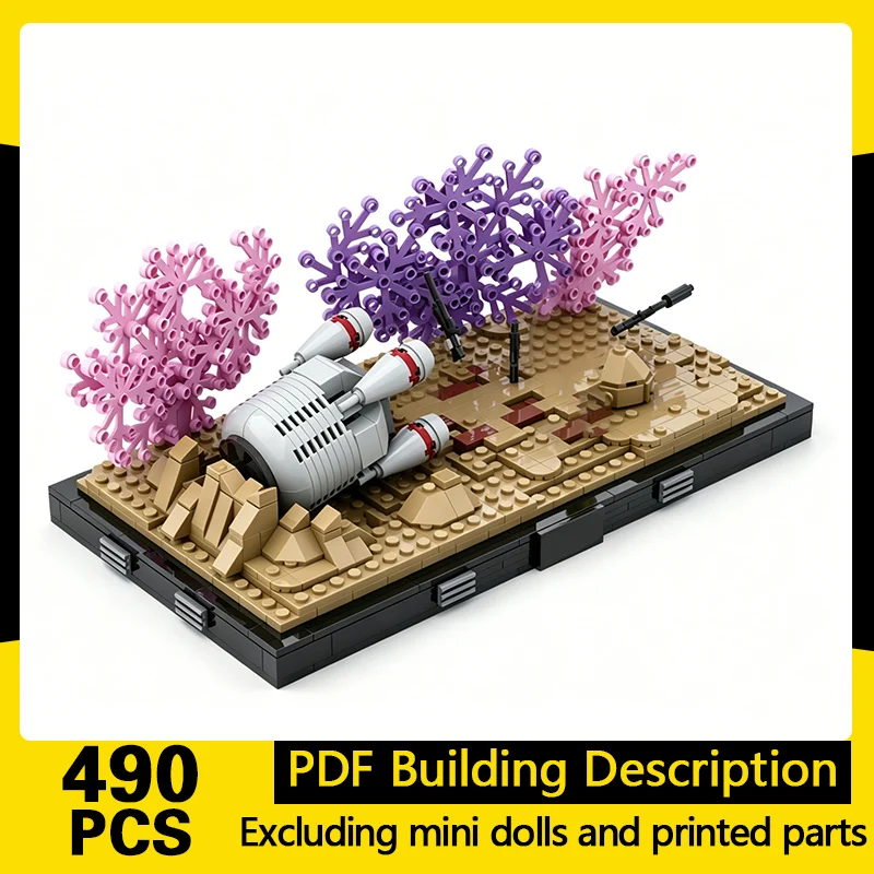 Star Movies Model MOC Building Bricks Ambush Black Border Diorama Modular Technology Gifts Holiday Assemble Children Toys Suit
Star Movies Model MOC Building Bricks Ambush Black Border Diorama Modular Technology Gifts Holiday Assemble Children Toys Suit