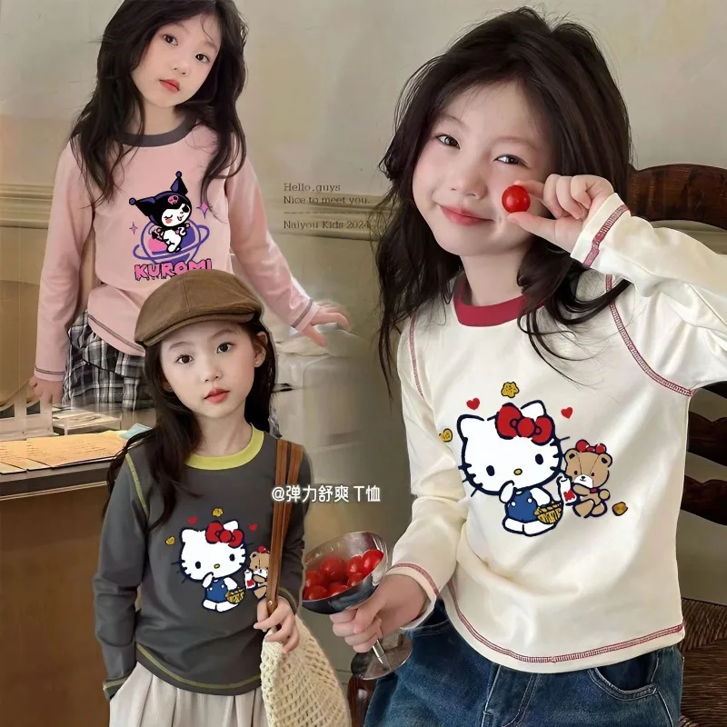 Kawaii Kuromi Hello Kitty Sanrio Students Cute Cartoon Long Sleeve Sportswear Children Comfortable Warm Hoodie Gift for Kids
Kawaii Kuromi Hello Kitty Sanrio Students Cute Cartoon Long Sleeve Sportswear Children Comfortable Warm Hoodie Gift for Kids