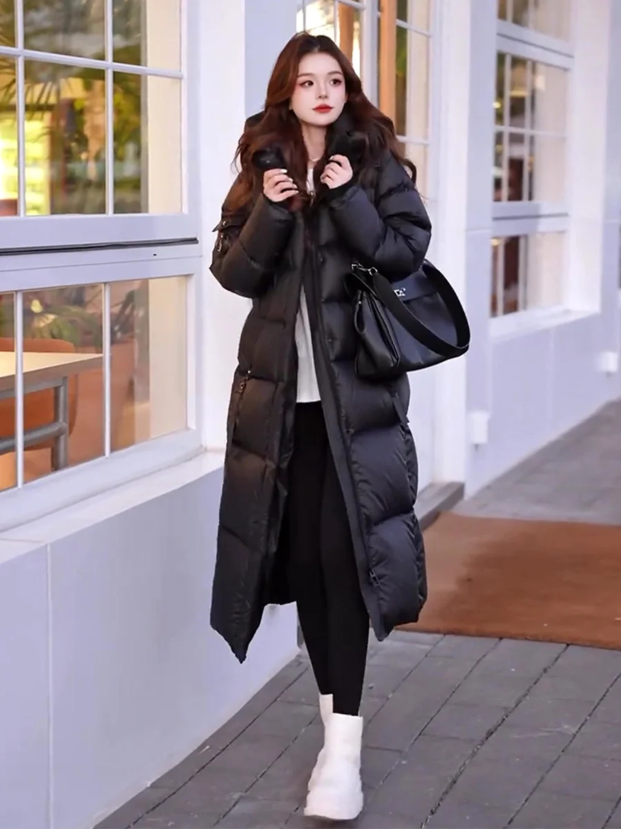 Winter New Arrival Women's Long White Du down Jaet Coat Ultra Cold Resistant Casual Sle Zipper ket Design Ci Leisure
Winter New Arrival Women's Long White Du down Jaet Coat Ultra Cold Resistant Casual Sle Zipper ket Design Ci Leisure