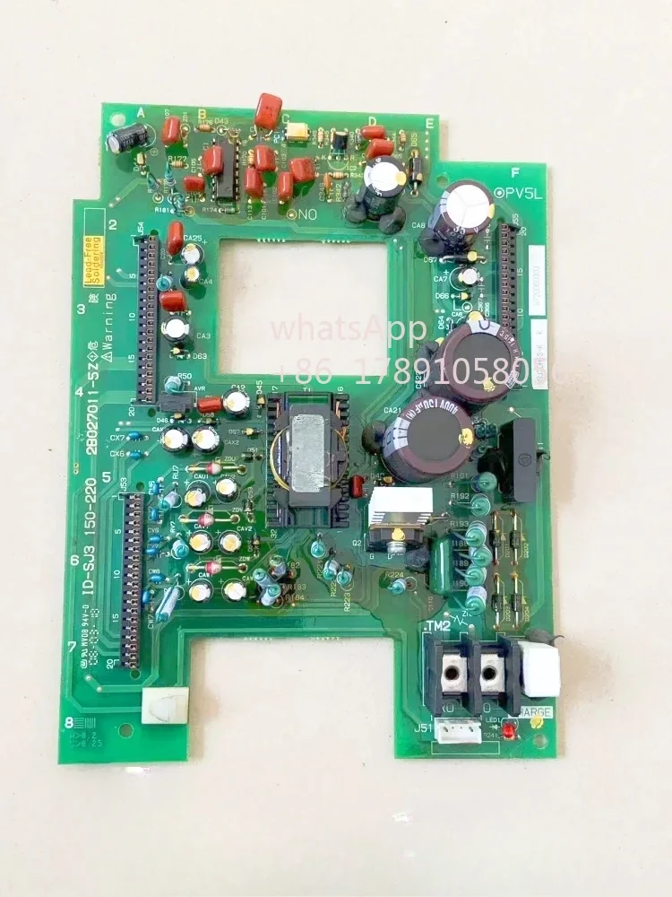 ID-SJ3 150-220 2B027011-4 Hitachi Frequency Converter SJ300-15-18.5-22KW Power Board
ID-SJ3 150-220 2B027011-4 Hitachi Frequency Converter SJ300-15-18.5-22KW Power Board