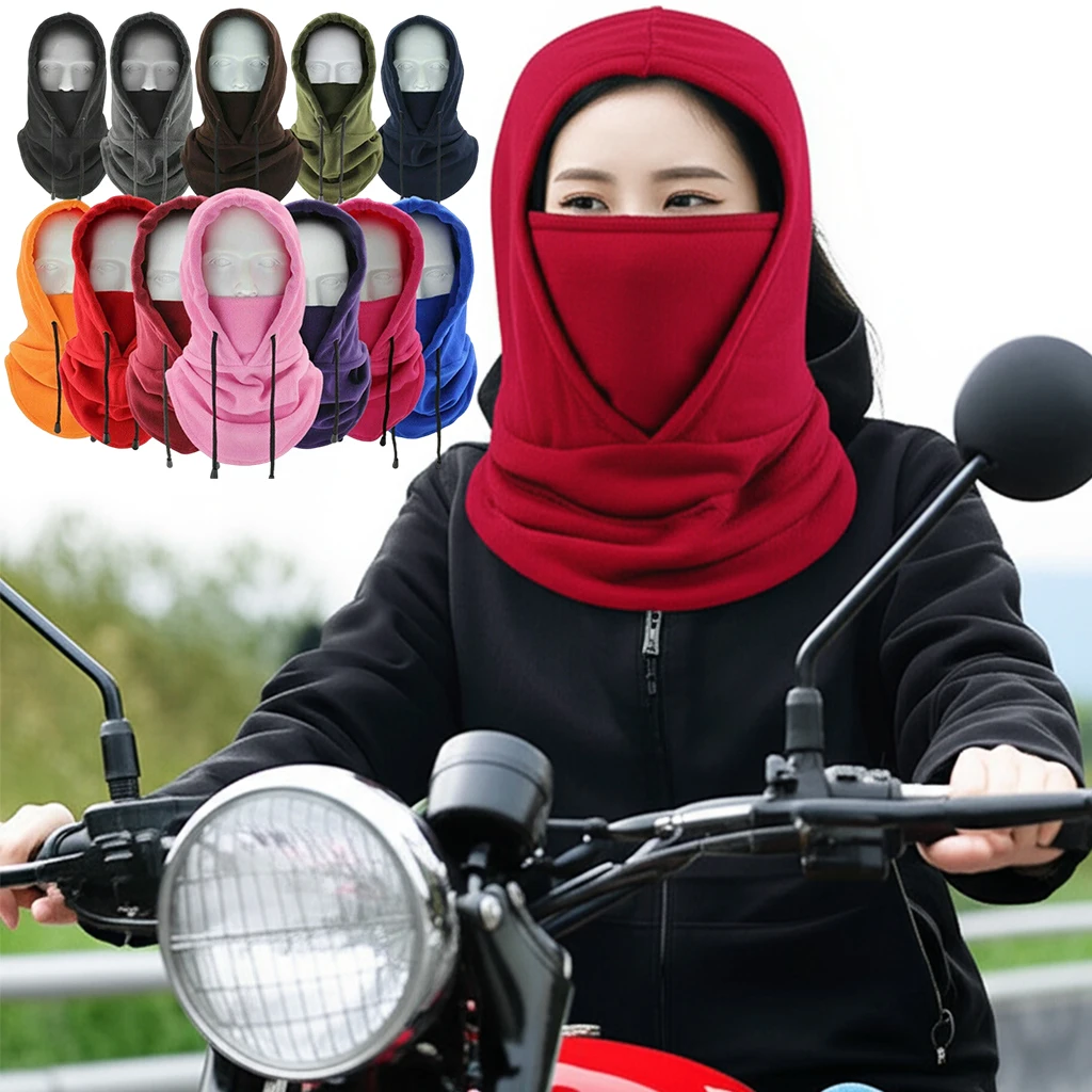 Winter Thermal Fleece Balaclava Scarf Ski Face Mask Neck Warmer Snood Hood Hat Windproof Cold Warm Riding Cap Sports Outdoor
Winter Thermal Fleece Balaclava Scarf Ski Face Mask Neck Warmer Snood Hood Hat Windproof Cold Warm Riding Cap Sports Outdoor