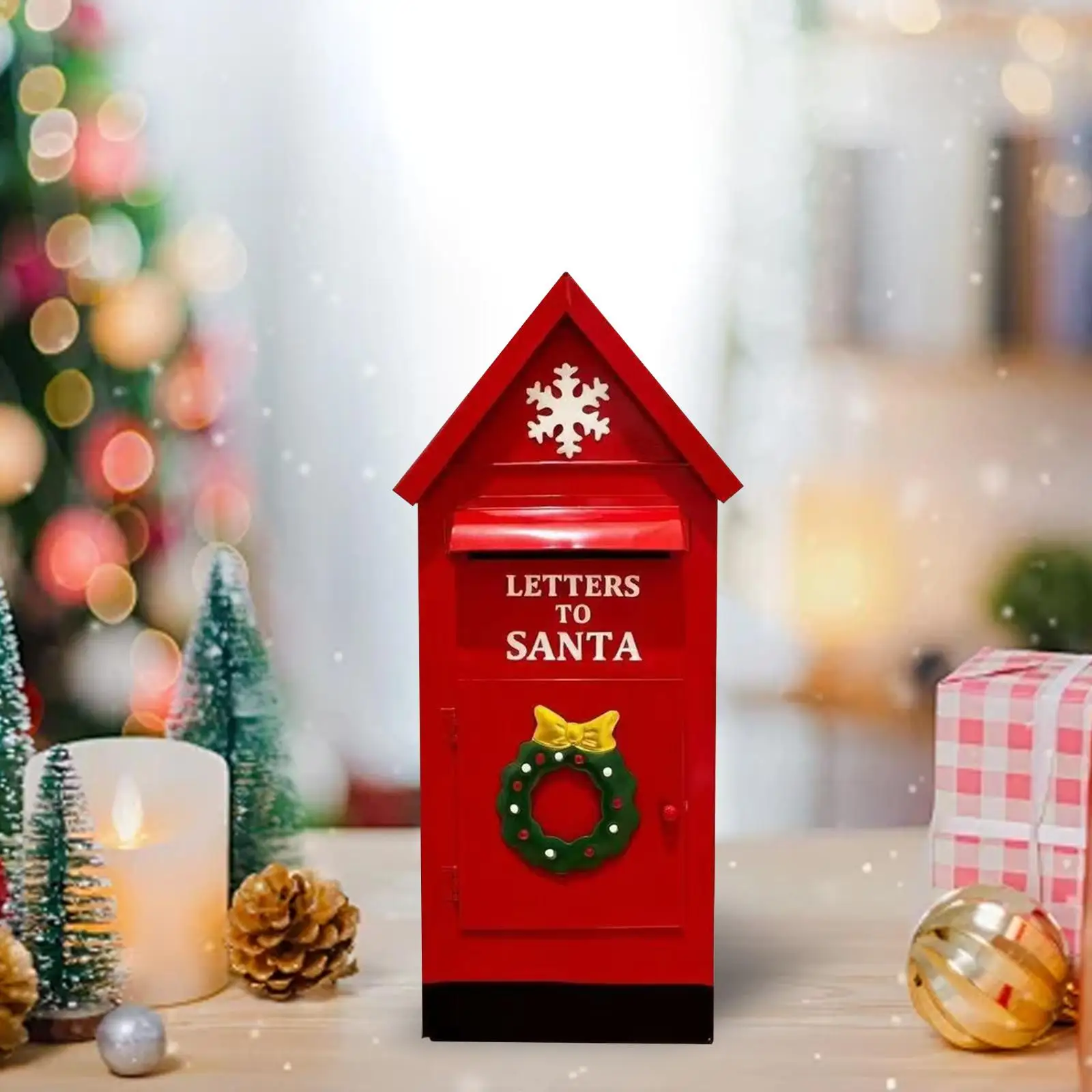 Christmas Mailbox, Letter Box Ornament Letters to Santa Mailbox North Pole Post
Christmas Mailbox, Letter Box Ornament Letters to Santa Mailbox North Pole Post