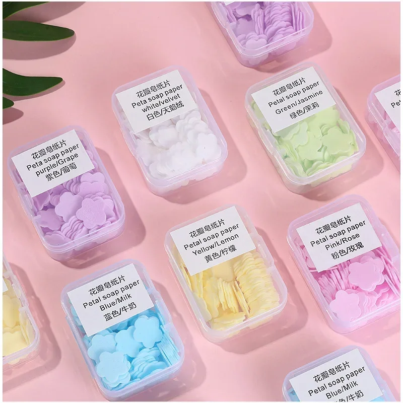 Travel Soap Paper Disposable Boxe Mini Sheet Soap Washing Hand Kitchen Bathroom Supplies Outdoor Camping Paper Soap Random Color
Travel Soap Paper Disposable Boxe Mini Sheet Soap Washing Hand Kitchen Bathroom Supplies Outdoor Camping Paper Soap Random Color