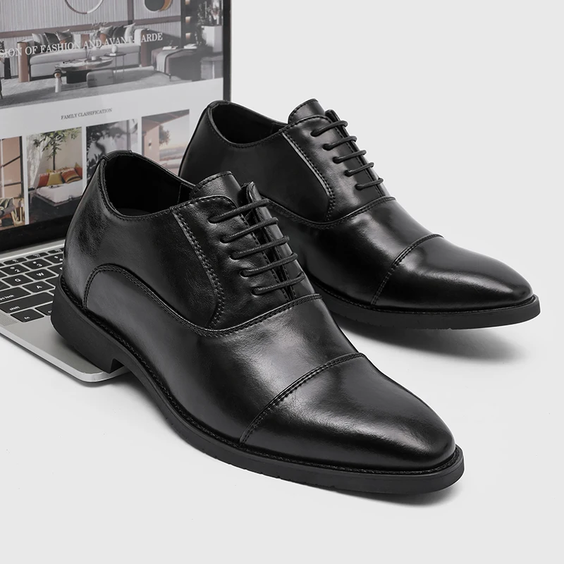 Spring Summer Three Thread Men Business Dress Shoes Breathable Simple Men Office Daily Commuting Shoes
Spring Summer Three Thread Men Business Dress Shoes Breathable Simple Men Office Daily Commuting Shoes